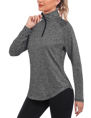 iClosam Sportshirt Langarm Damen Funktionsshirt Atmungsaktiv Langarmshirt...