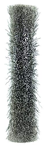Image of Weiler 00244 3 inch Narrow Face Crimped Wire Wheel, .006 inch Stainless Steel Fill, 1 /2 inch-3 /8 inch Arbor Hole, Made in The USA (Pack of 2)