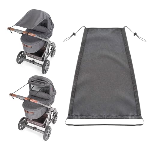 hokojix Baby Stroller Waterproof Sunshade UV for Protection Cover Canopy Awnin