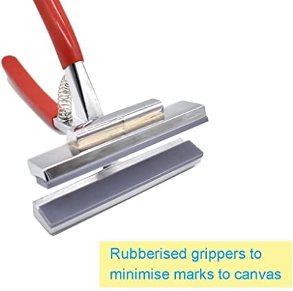 SCHMIDT Canvas Pliers with Padded Spring Return Handle for Stretcher Bars Artist Framing Tool 2