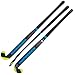 KOOKABURRA Team Alpha Palo de Hockey, Unisex, Negro y Azul, 37.5L