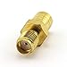 DGZZI 2-Pack RF Coaxial Adapter SMA to SMB Coax Jack Connector SMA Female to SMB Female