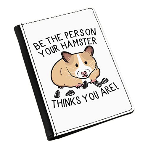 Housse passeport Hamster étui protection portefeuille voyage simili cuir