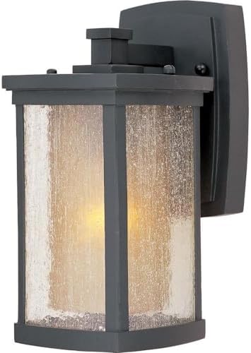 Maxim Lighting 3152CDWSBZ Bungalow-One Light Wall Mount in Modern Style-5.25 Inches Wide by 11 inches high