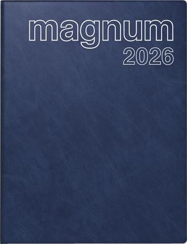 Agenda 2026 rido magnum grand format avec couverture plastique durable