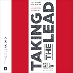 Taking the Lead Audiolibro Por Dave Alpern, David Thomas - contributor, Joe Gibbs - foreword arte de portada