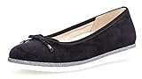 Hochwertige Qualität Gabor Damenschuhe 82.411.86 Damen Ballerinas, Pumps, Sommerschuhe, mehr Raum Dank Comfort-Mehrweite, Optifit- Wechselfußbett Blau (Atlantik (Glitzer)), UK 4