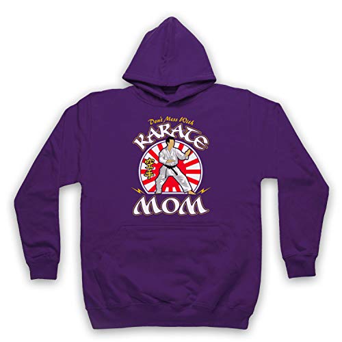 Sweat a capuche Karate Mom cadeau idéal pour maman sportive