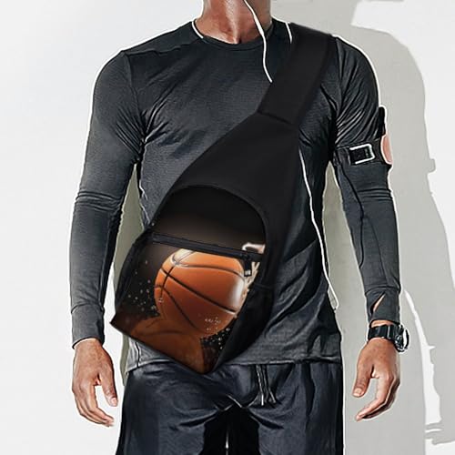 Bolso bandolera pequeño unisex para senderismo y baloncesto miniatura 7