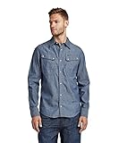 Ourlet arrondi G-Star Homme Chemise Worker Slim, Bleu (rinsed D22005-D186-082), L