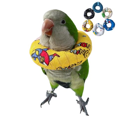 Parrot Neck Collar Pet Anti-bite Picking Feather Healing Protective Neck Cover Collar for Birds (XS)