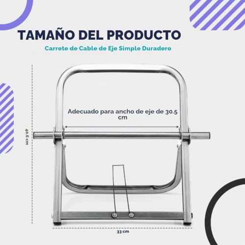 Carrete de madera para cable 8 Imagen adicional