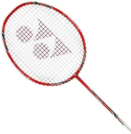 Miniatura 3 de YONEX Voltric - Raqueta de bádminton con cubierta completa, raqueta de grafito de alta tensión preencordada (mayor), Voltric Lite (rojo)