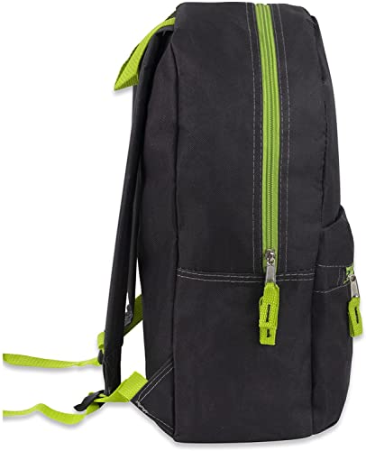 Trail Maker 24 Pack Classic Backpacks In Bulk Wholesale Back Packs For Boys And Girls (Grey) #TOP3