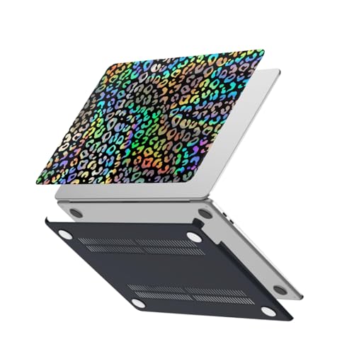 Coque MacBook Pro Retina 15 anti-rayures rigide imprimé léopard A1398