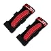 PLUSUTV Roll Bar Grab Handles Grips Triple Straps for UTV ATV Polaris Ranger RZR XP900 1000 Honda Pioneer Talon Kawasaki Wildcat Yamaha YXZ Can Am 1.75-2 Inch Red 2PCS