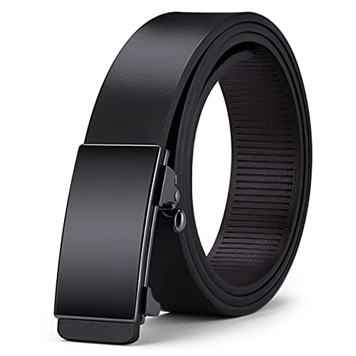 Huztencor Belt Men, Ratchet Belt Dress with 1 3/8