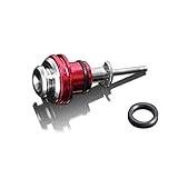 alumania プルタイプヘッドフォンキャップ|【Φ3.5イヤホンジャック用】ステンレス＋アルミ削り出し (レッド)