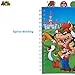 Innovative Designs Super Mario Bros Tab Journal Notebook, Spiral Bound, 96 Lined Pages, 8 x 7 inches