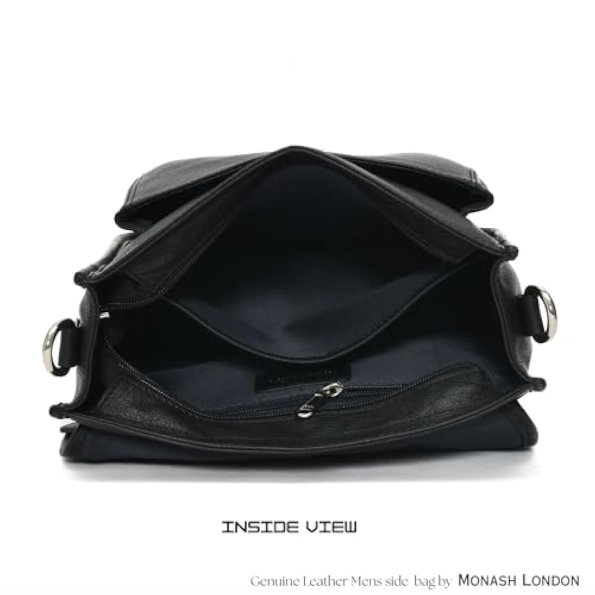 Genuine Leather Crossbody Bag for Men & Women