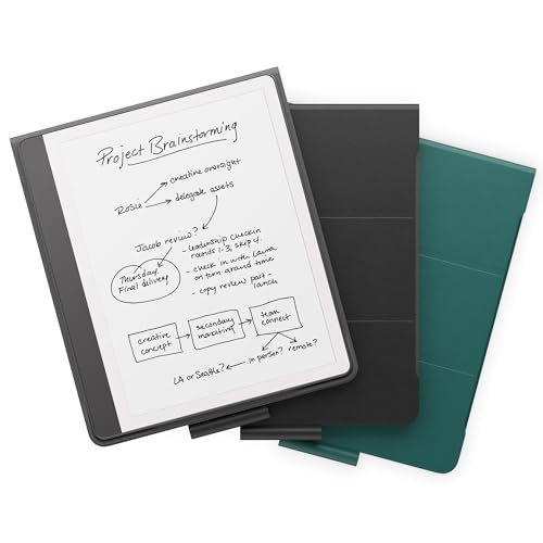 Amazon Kindle Scribe Leather Folio Cover with Magnetic Attach, Sleek Protective Case - image 7