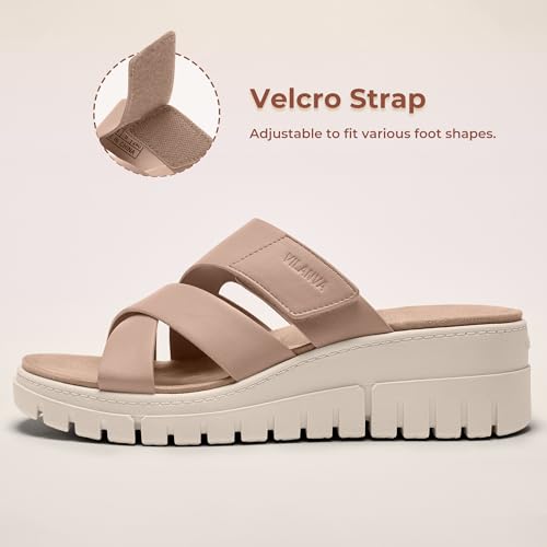 40% Off Vilanva Women's Orthopedic Wedge Sandals - Image 4
