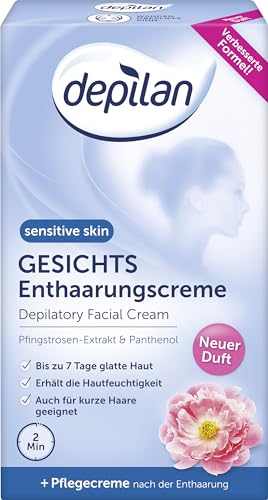 Depilan Gesichts Enthaarungscreme sensitive, 2er Pack (2 x 1 stück)