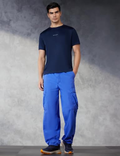 Image of Reebok Men's Polyester Gym T-Shirt - Quick Dry Moisture Wicking Sports T-Shirt for Men | Workout Running Training Tshirt for Men | Half Sleeve Active Tee