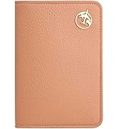 TORRO Portafoglio da viaggio - Organizzatore da viaggio in vera pelle con porta passaporto e porta carte staccabile (Blu