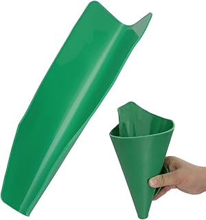 MOTOQUEEN Flexible Draining Tool Funnel Foldable Oil Drain Flexible Funnel, Moldable Funnel - Flex Funnel, Flexible Oil Drain Funnel Tool, Reusable Oil Guide Tool(14.6 x 6.7 inches)