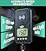 WEEPALM SPORTS Baseball Speed Radar Gun with Tripod, Rotatable Radar for Pitching & Swing Training, Baseball Speed Gun, LCD Display, Handheld or Hands-Free Baseball Radar Speed Trainer