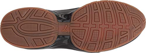 Image of PUMA mens Axelion Cross trainer, Asphalt Black, 10.5 US