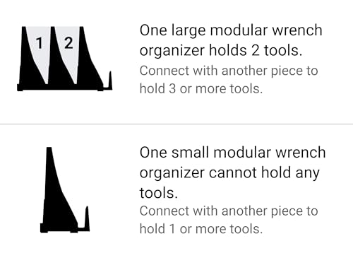 TEKTON 80-Tool Modular Slotted Organizer Set (Red) | OTM92280