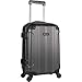 Kenneth Cole REACTION Out of Bounds Lightweight Hardshell 4-Wheel Spinner Luggage, Rose Gold, 20-Inch Carry On