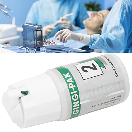 Gingival Retraction Cord, Professional Dental Gingival Retraction Cord Portable Cotton Dental Thread Accessory (2#) #TOP6