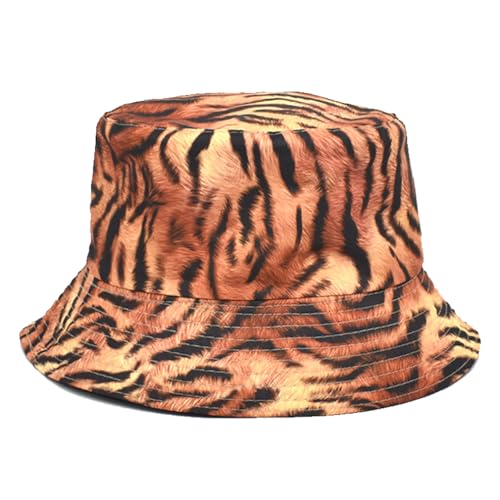 Image of Quanhaigou Bucket Hat for Men Women,Packable Reversible Printed Sun Hats,Fisherman Outdoor Summer Travel Hiking Beach Caps