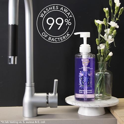 Safeguard Liquid Hand Soap, Micellar Deep Cleansing, Washes Away 99% Bacteria, Made with Natural Moisturizers, Enriched with Skin Conditioners, Coconut & Lavender Scent Twin Pack, 15.5 oz (Pack of 2) - Thumbnail 5