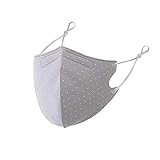 【Premium-Material】 Dieser neue Mund-Nasen-Schutz besteht aus hochwertigem Material, das es weich und angenehm für Ihr Gesicht macht, sehr mühelos atmungsaktiv zu tragen ist und keine Beschwerden hervorruft.