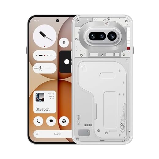Nothing Phone (4a) - 50 MP Triple Camera with Up To 70X ultra Zoom, Transparent Design Smartphone, Long Lasting Battery and 50W Fast Charge, 120Hz AMOLED Display and Glyph Bar, 12GB + 256GB - White