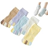 [vrunyuoi] 五本指ソックス レディース 5足 靴下 5本指 レディース 通気吸汗 シースル 分指ソックス おしゃれ 女性 四季用 22-25cm