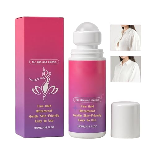 Adhesivo Para El Cuerpo Para Ropa - Pegamento Transparente Invisible Para La | Adhesivo Bailarina | Capacidad 100 Ml | Flexible Para Aplicaciones Textiles | Protección Resistente Al Sudor Y De Lu