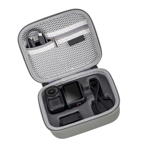 Compactly Travel Bag For Action Camera Gear Shockproof Design with Carabiner