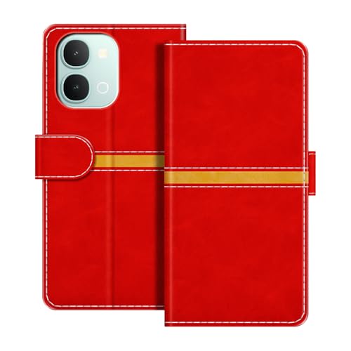 ESACMOT ���U�[�E�H���b�g�P�[�X Vivo iQOO Z11X 5G i2507 �Ƃ̌݊������� ���X�g���C�v�f�U�C�� �J�[�h���[�t�� �}�O�l�b�g���蒠�^�J�o�[ (���b�h)