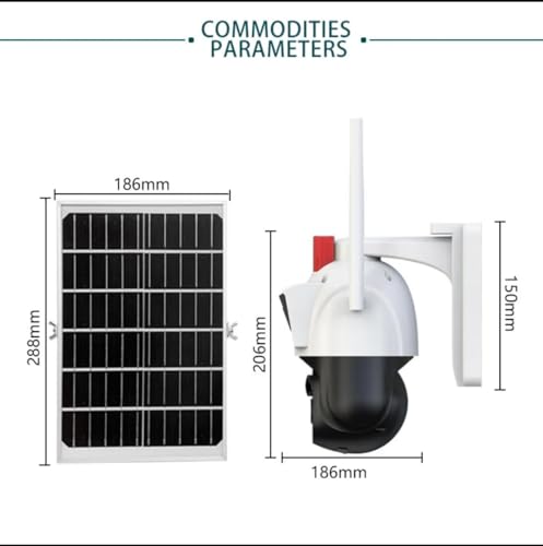 Image of Solar 5MP + 5MP Dual Lens Full HD CCTV Security Camera | 4G Enabled, 360(SR06)