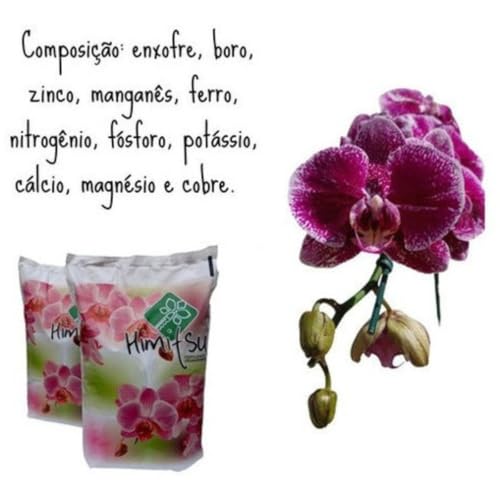 Kit Replantio Adubo Himitsu, Musgo Sphagnum, Casca De Pinus 5 Li