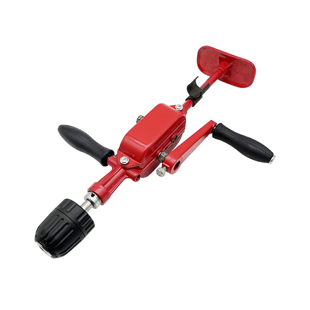Taladro Manual de manivela de estructura duradera con Mini máquina de taladrar de rendimiento duradero taladro Manual de Metal