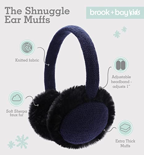 Brook + Bay Ear Muffs For Kids - Winter Kids Ear Muffs For Boys & Girls - Kids Ear Warmer - Cozy Ear Warmers For Kids - Toddler Ear Muffs #TOP1