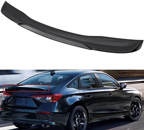 SWA 2022-2024 11th Gen Honda Civic V1 Gloss Black High Kick Duckbill T – SWA AUTO SPORTS