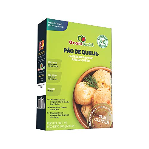 Mistura Para Pão de Queijo sem Glúten e Vegano - Grani Amici 200g