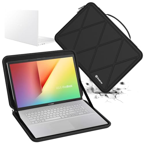 Image of Smatree Hard EVA Protective Sleeve Case Compatible for 17.3inch ASUS Vivobook 17X (K3704), for 17.3 inch ASUS Vivobook 17 (F1704)Laptop, for SideTrak Solo 17.3 inch Portable Monitor Sleeve Bag (X8314)
